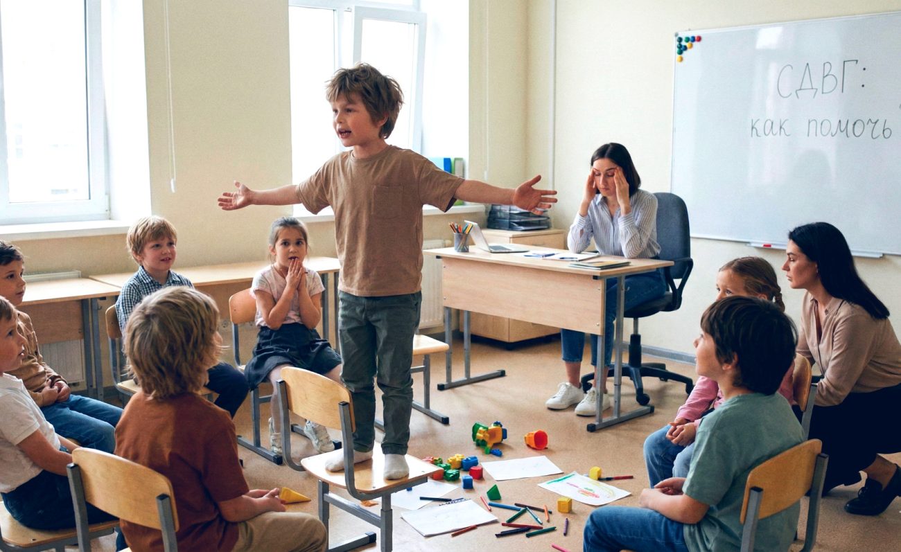 Гиперактивные дети в младшей школе