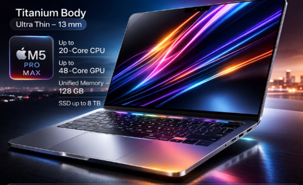 Дизайн и корпус MacBook Pro 2026