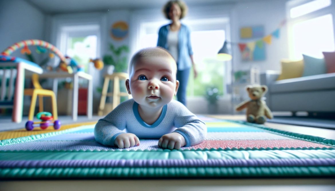 Когда ребенок начинает держать голову